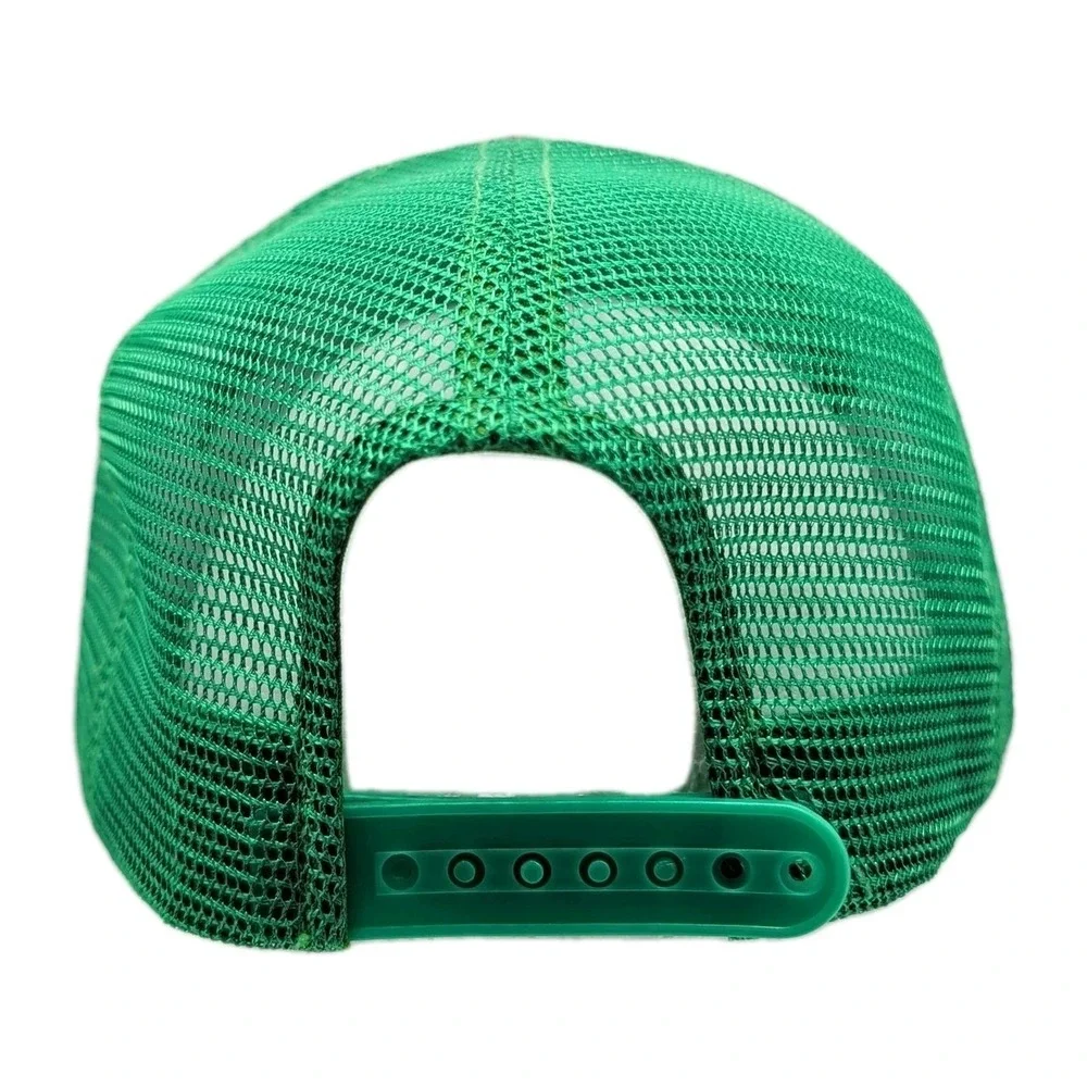 New Tejas Tonic Hat Cap Snap Back Brown Green Mesh Trucker Patch Embroidered 420